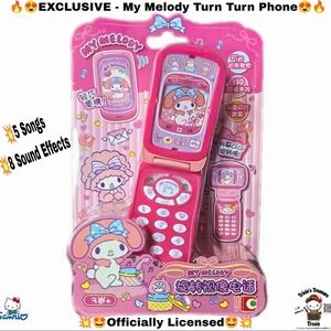 EXCLUSIVE - My Melody Officially Licensed Turn Turn Toy Phone